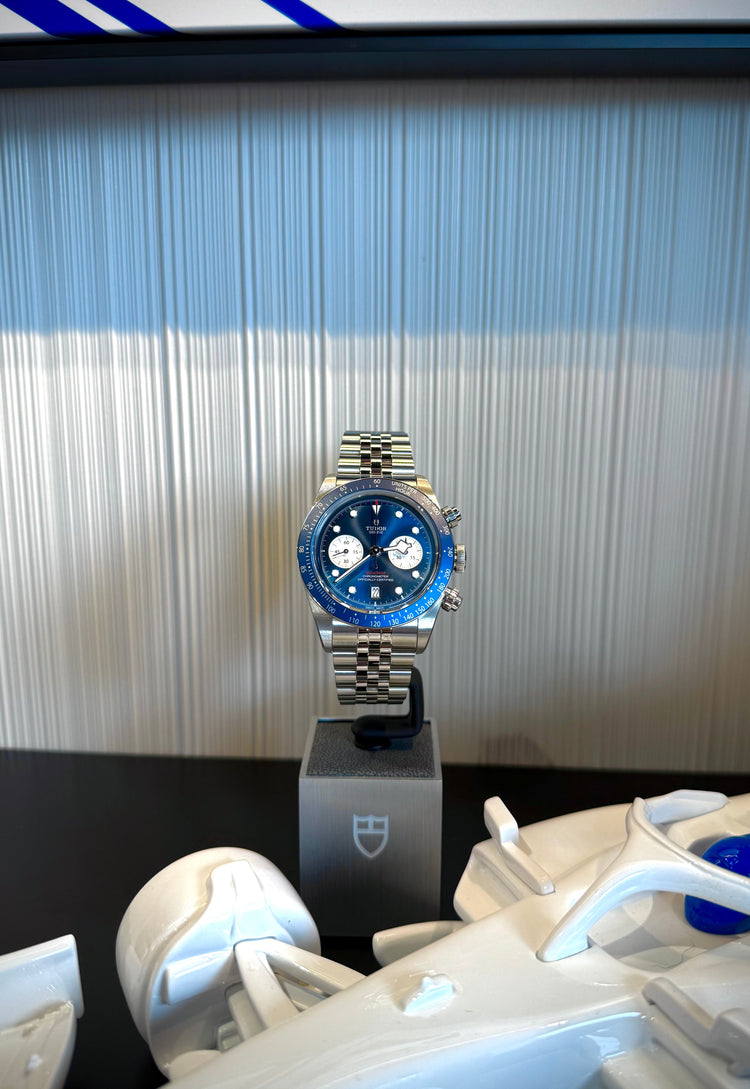 ブラックベイ クロノ<br>TUDOR BOUTIQUE EDITION BLACK BAY CHRONO “BLUE”