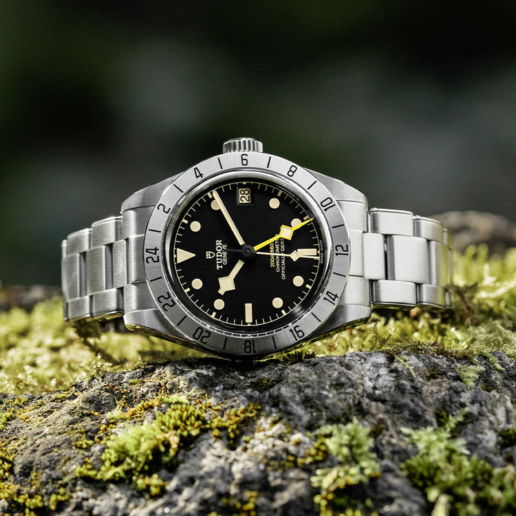 チューダー ブラックベイ プロ<br>THE SPIRIT OF THE BLACK BAY PRO